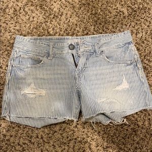 LIKE NEW Daytrip Pisces Blue&White Shorts Sz26
